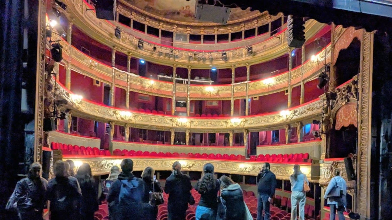 Visite au Théâtre du Gymnase Marie Bell
