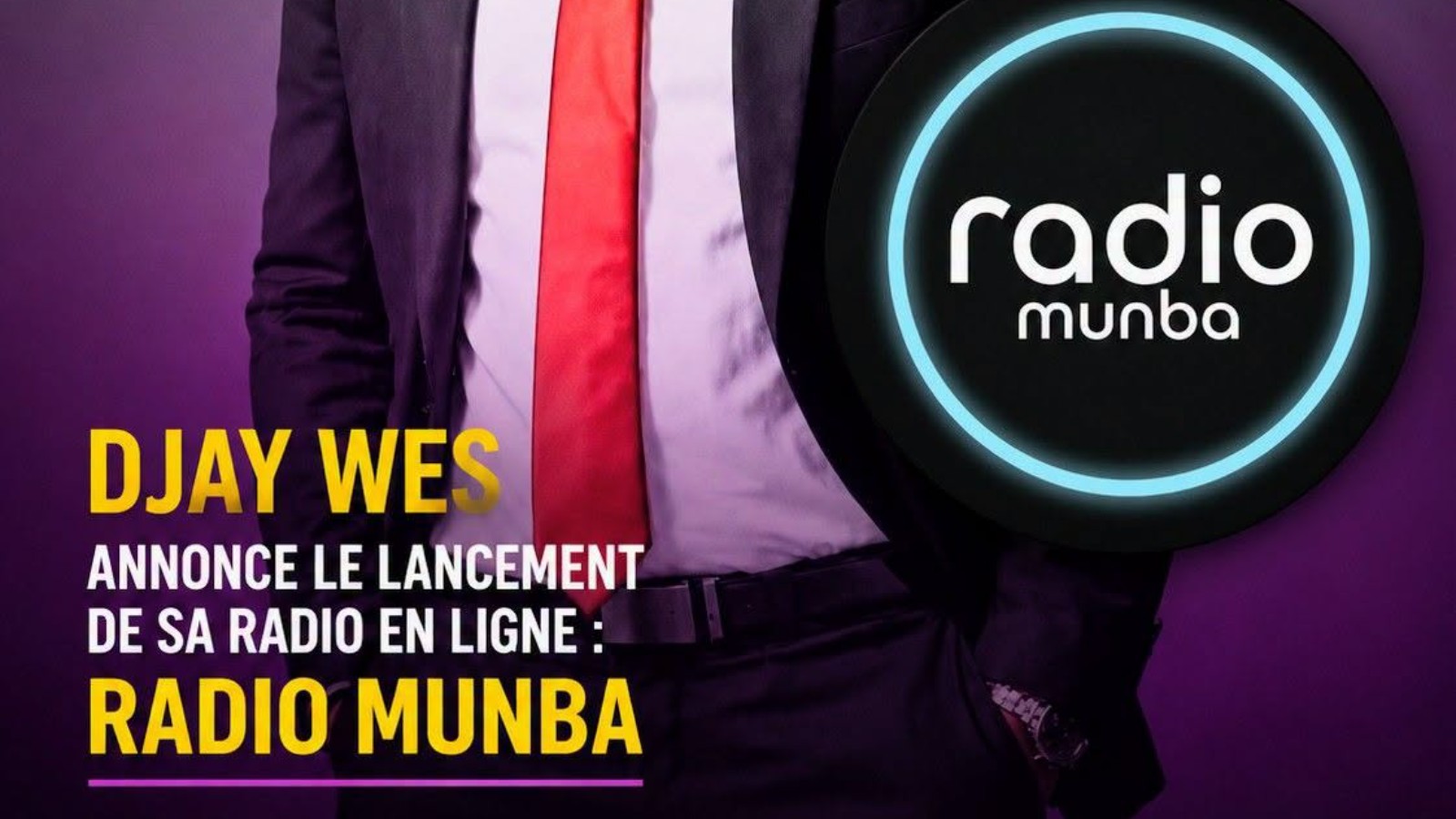 Djay Wes A.K.A. Vieux Clou lance Radio Munba, une radio en ligne dédiée au Noun