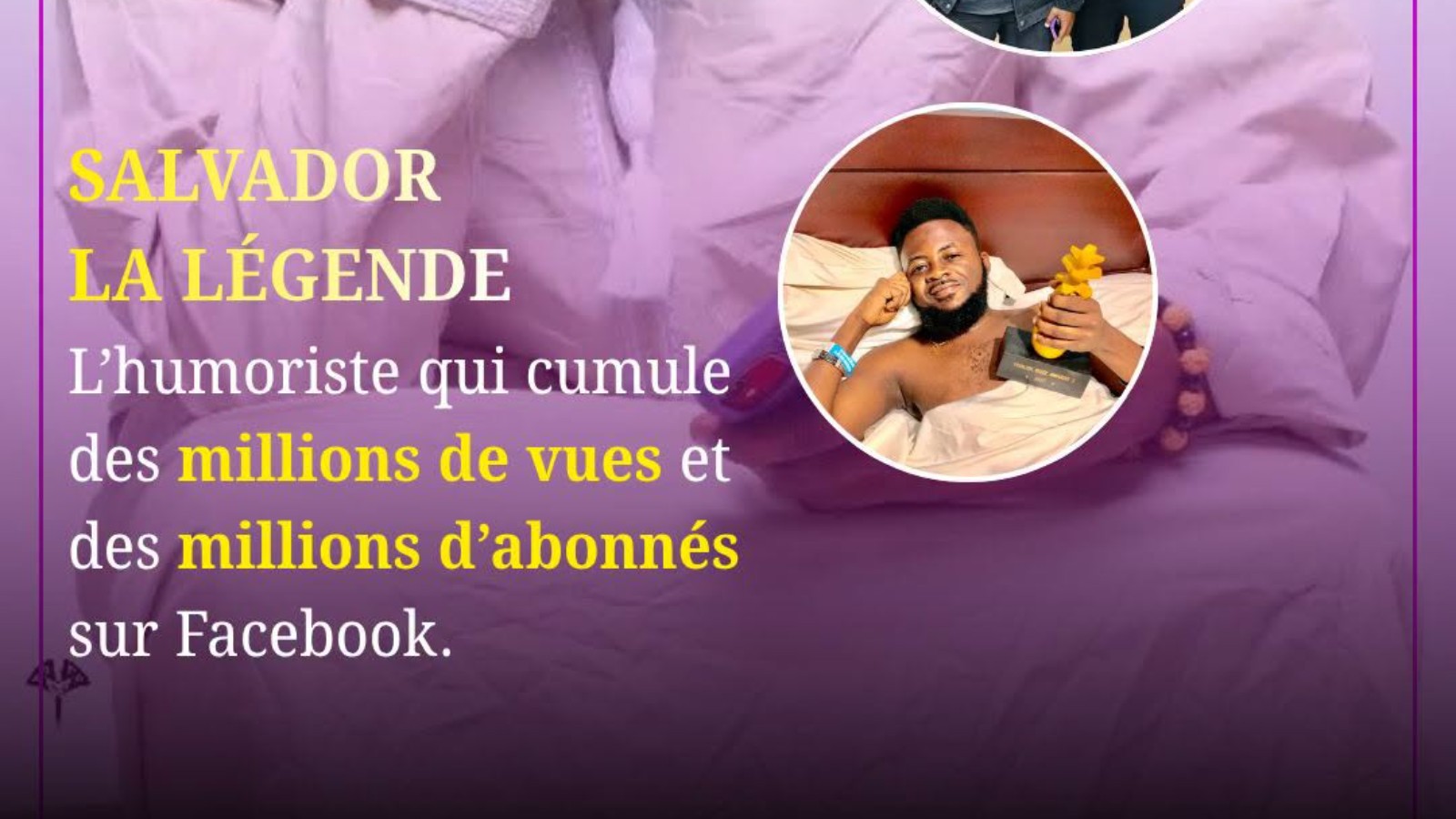 Salvador La Légende Officiel : l'humoriste camerounais qui séduit plus d'un million d'abonnés