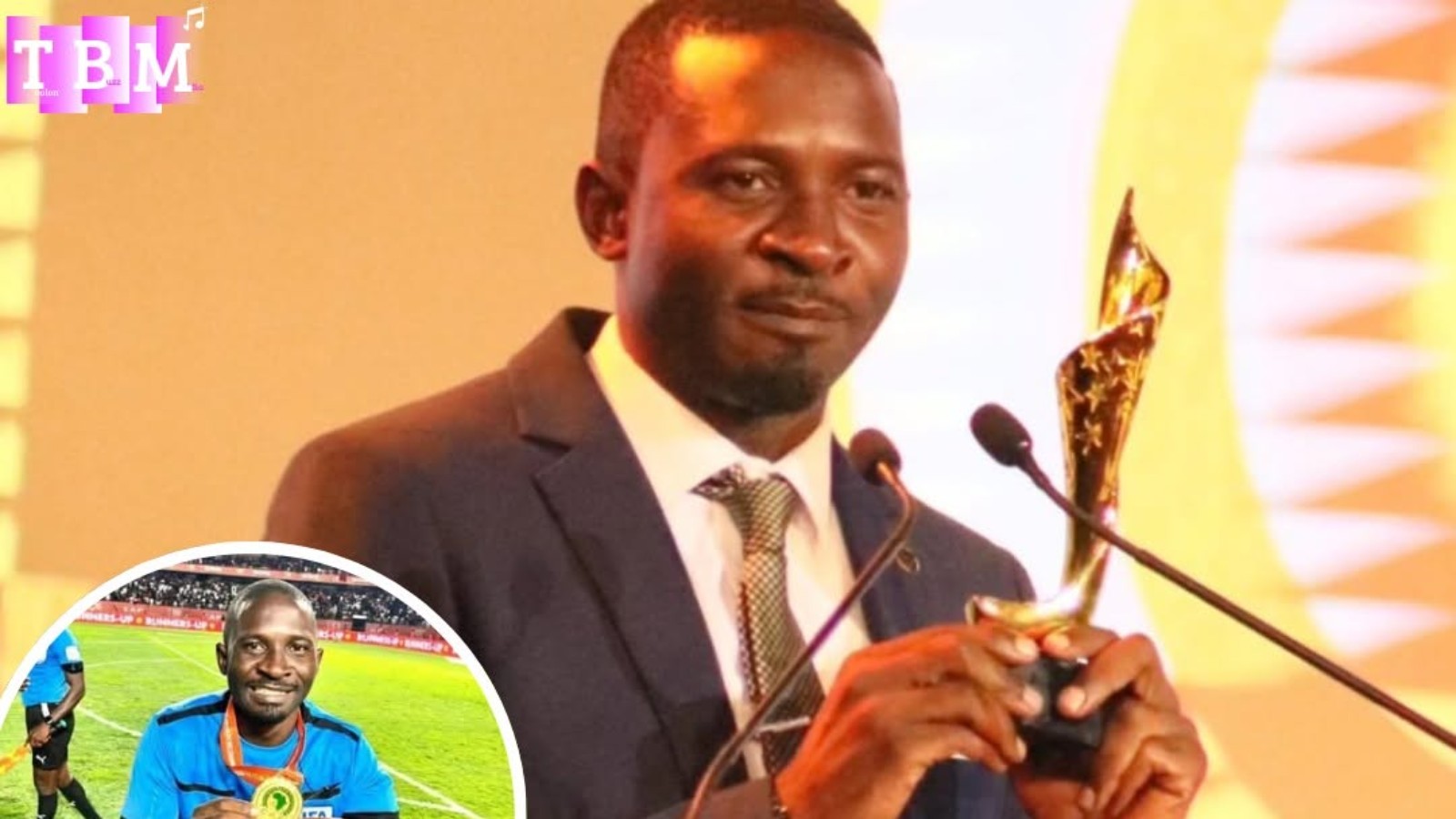 Originaire de Foumbot, Abdel Mefire s'impose comme l'un des arbitres les plus prometteurs du football africain