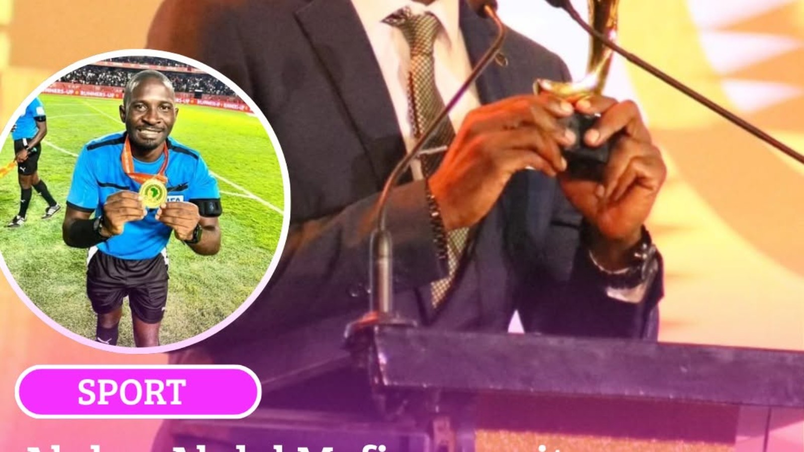 Originaire de Foumbot, Abdel Mefire s'impose comme l'un des arbitres les plus prometteurs du football africain