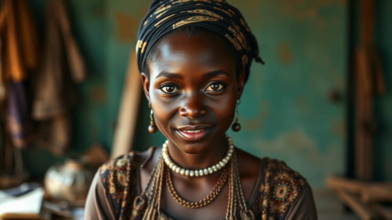 Mariam, la tisserande qui exporte le Noun